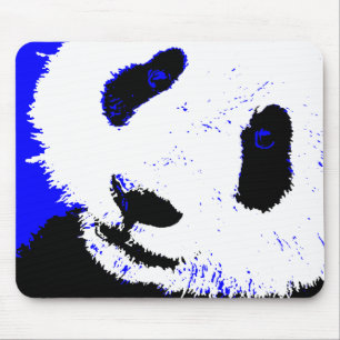 panda. mouse pad