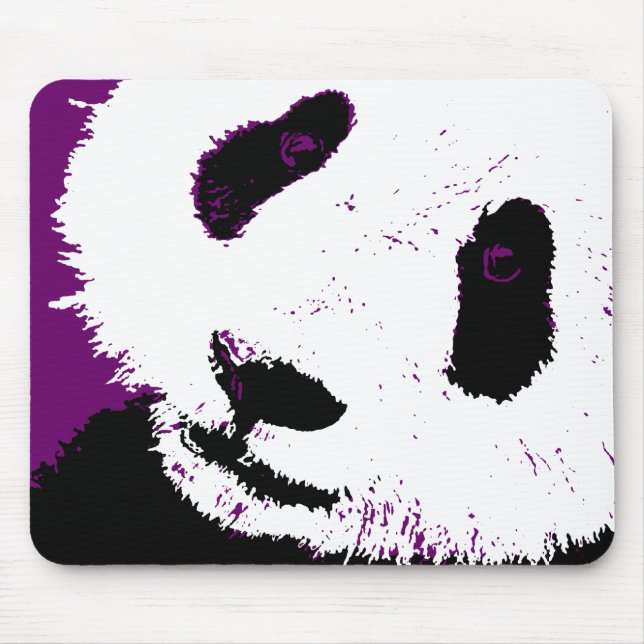 panda. mouse pad (Front)