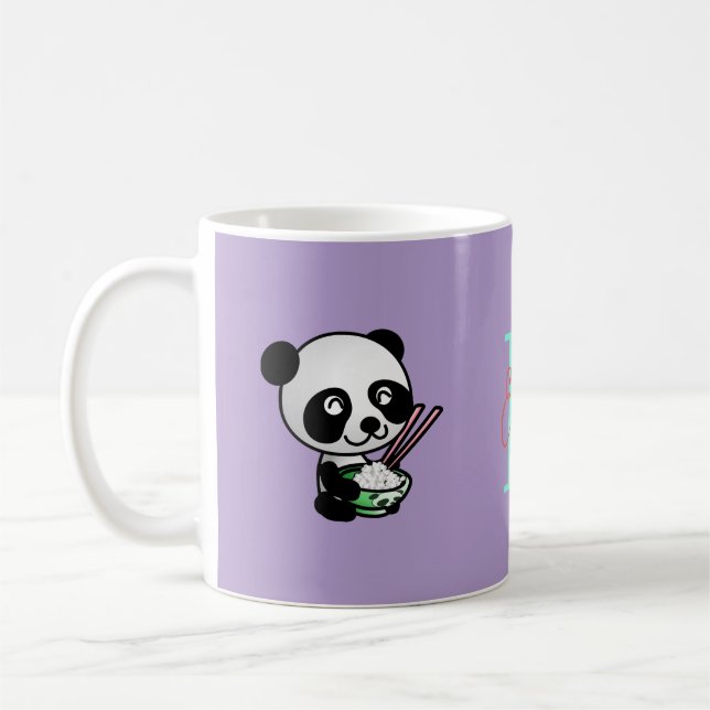 Panda Named Mug (Left)