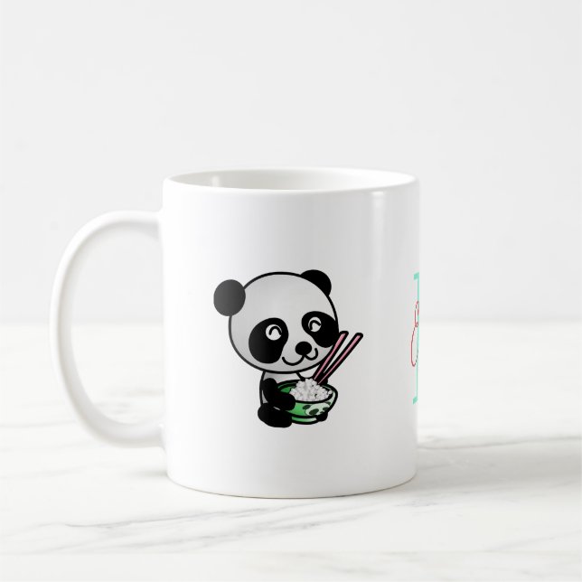 Panda Named Mug (Left)