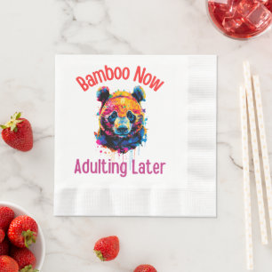 Panda  napkin