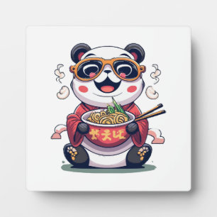 Panda Noodles Plaque