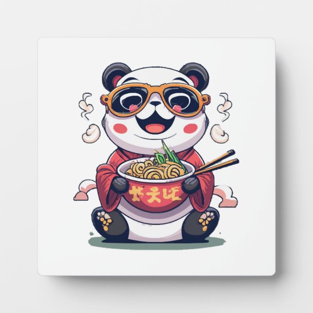 Panda Noodles Plaque (Front)