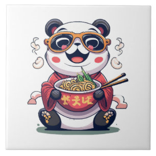 Panda Noodles Tile