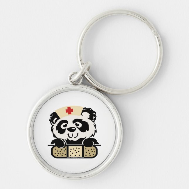 Panda Nurse Key Ring (Front)