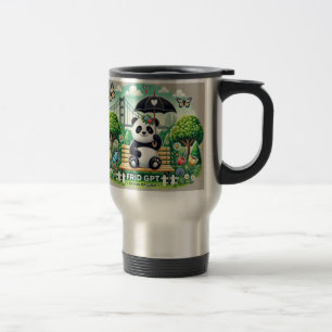 Panda of Luck Travel Mug 8