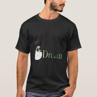 Panda On A Moon T Dreams Kawaii T-Shirt