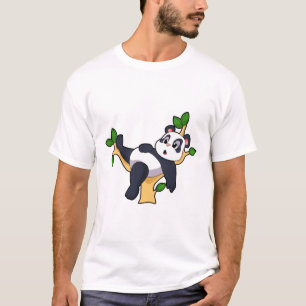 Panda on Tree T-Shirt