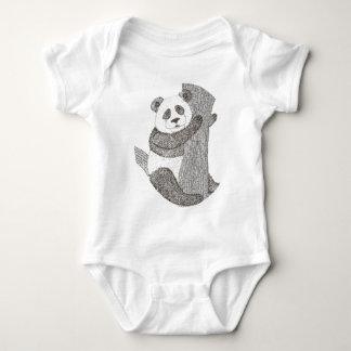Panda Onsies Baby Bodysuit