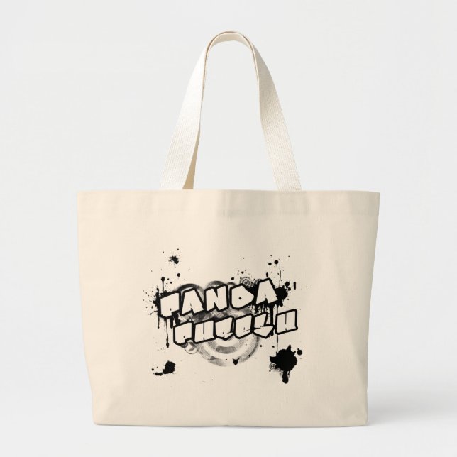 Panda Phresh (BAG) Large Tote Bag (Front)