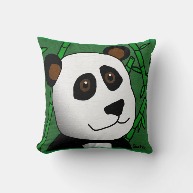 Panda pillow 16x16 (Front)