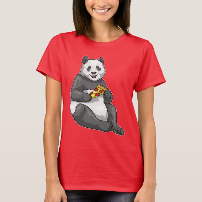 Panda Pizza T-Shirt (Front)