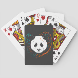 Panda Playing Cards