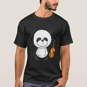 Panda Playing Violin T-Shirt