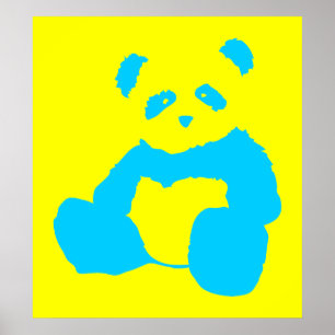 panda plush. poster