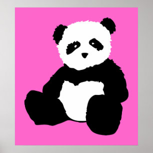 panda plush. poster