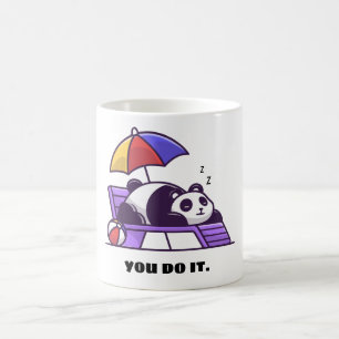 Panda Pool Coffee Mug