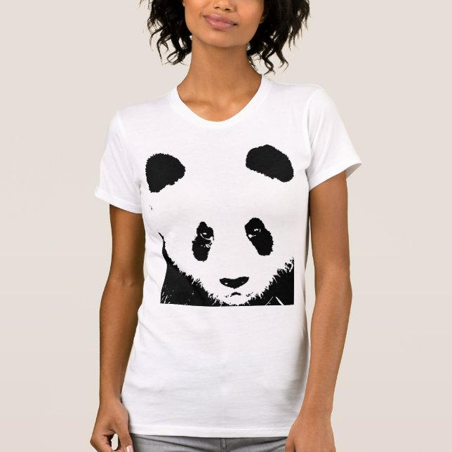 Panda Pop Art T-shirts (Front)