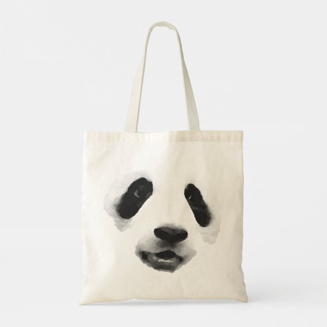 Panda Pop Art Tote Bag (Back)