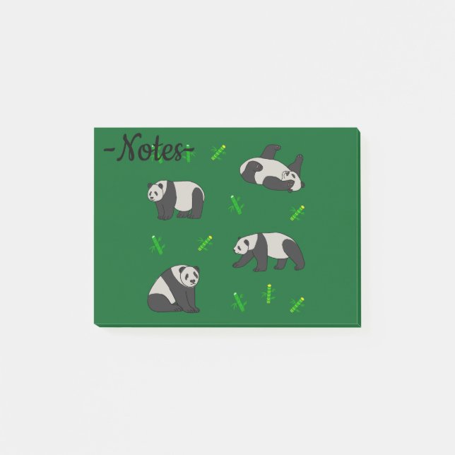 Panda Post-it Notes (Front)