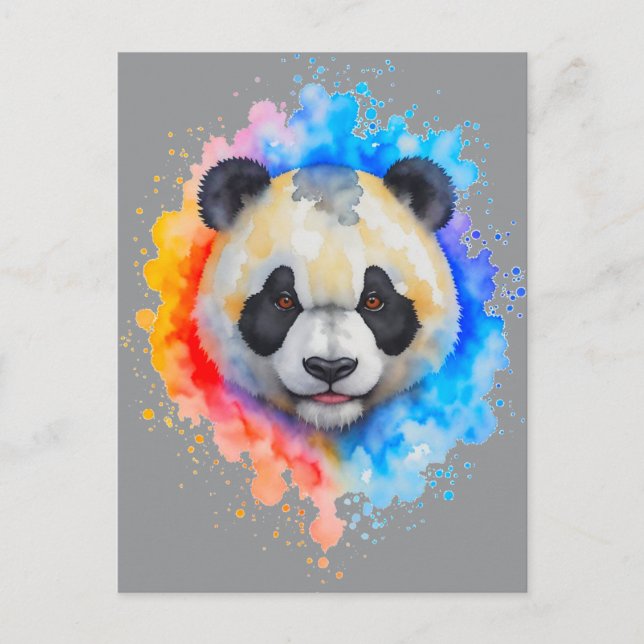 panda postcard (Front)