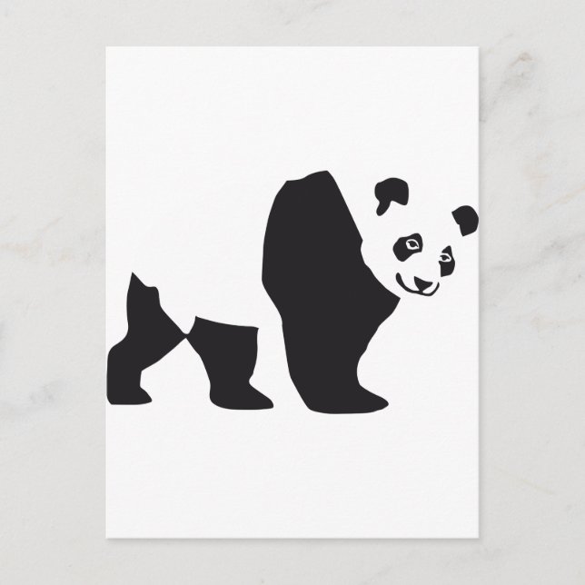 Panda Postcard (Front)