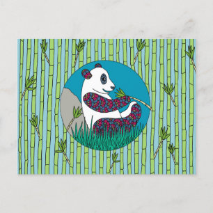 Panda Postcard