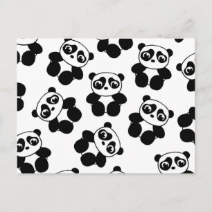 Panda Postcard