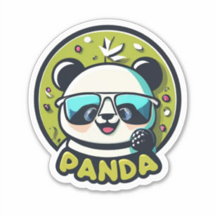 Panda Power Stickers with a Roar