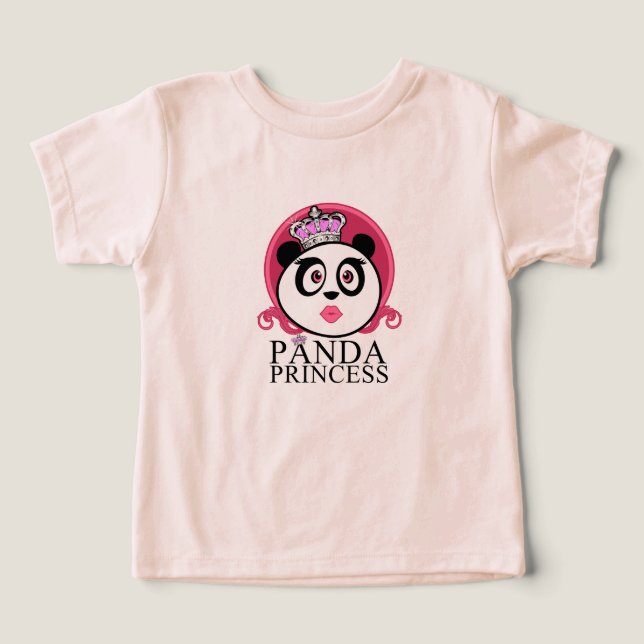 Panda Princess Cute Panda Queen  (Design Front)