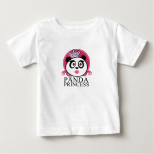 Panda Princess Cute Panda Queen Baby T-Shirt