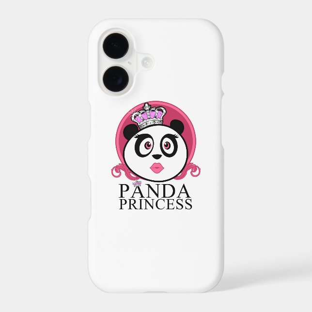Panda Princess Cute Panda Queen Crown (Back)