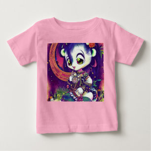 Panda Princess Violet Dreams- Baby T-Shirt