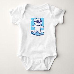 Panda Print Baby bodysuit