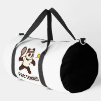 Panda Pro Tennis Sticker – Cute Sports Design
