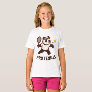  Panda Pro Tennis Sticker – Cute Sports Design T-Shirt