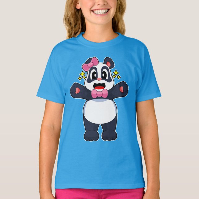 Panda Ribbon T-Shirt (Front)