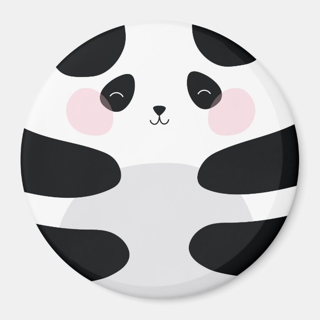 PANDA ROUND MAGNET (Front)