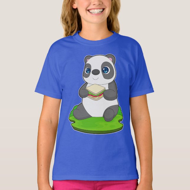 Panda Sandwich T-Shirt (Front)