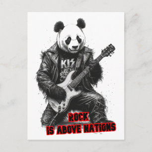 Panda says: Rock is above Nations on a Holiday Postcard