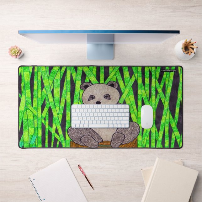 Panda (single) - Desk Mat (Office 1)