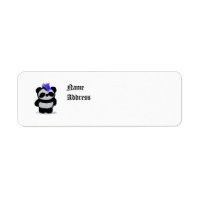 Panda Small 2010 Edition Label