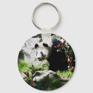 Panda Smile Key Ring