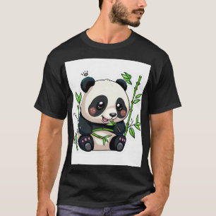 Panda Snack Time" T-Shirt