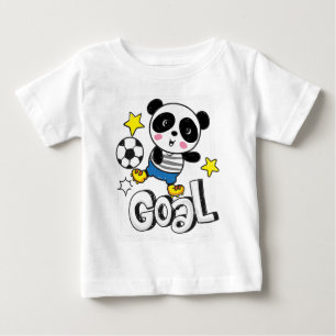 Panda soccer baby  T-Shirt