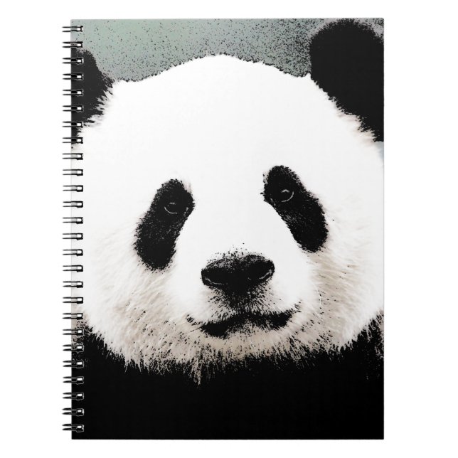 Panda Spiral Notebook (Front)