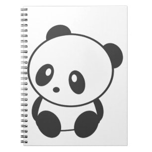 Panda Spiral Notebook