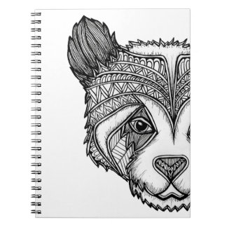 Panda Spiral Notebook