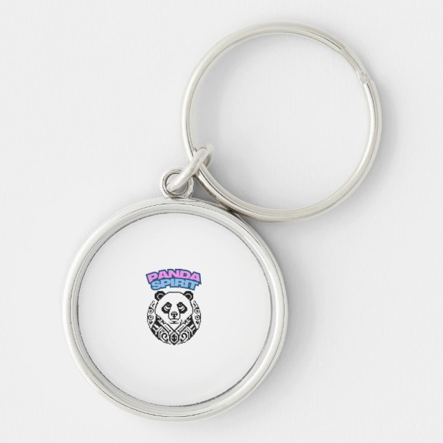 Panda Spirit Key Ring (Front)