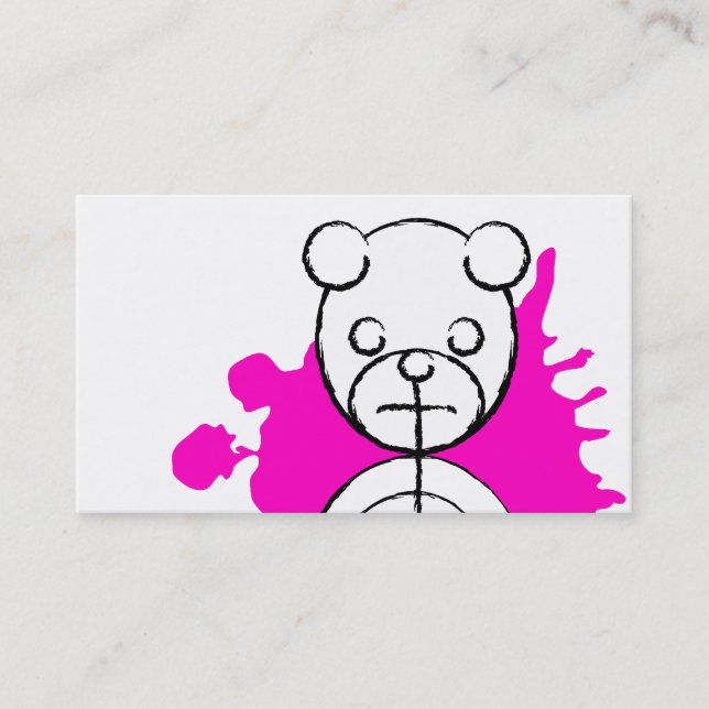 panda splatz. business card (Front)